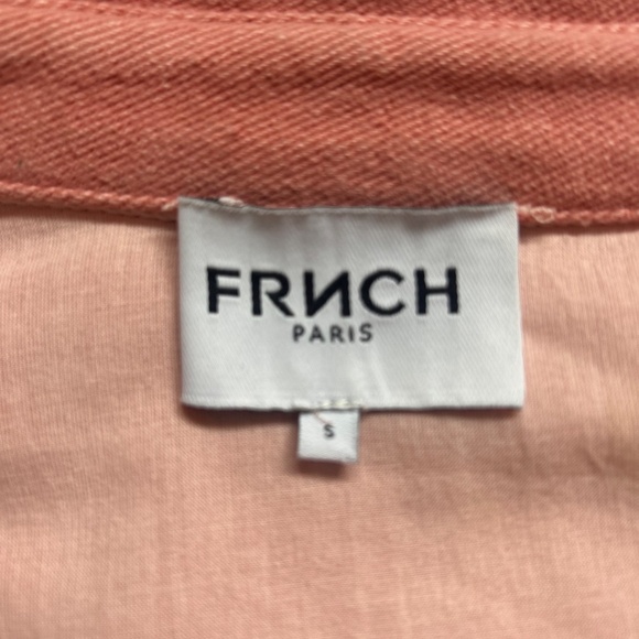FRNCH PARIS PINK COLOR BLOCK JACKET - Picture 5 of 5